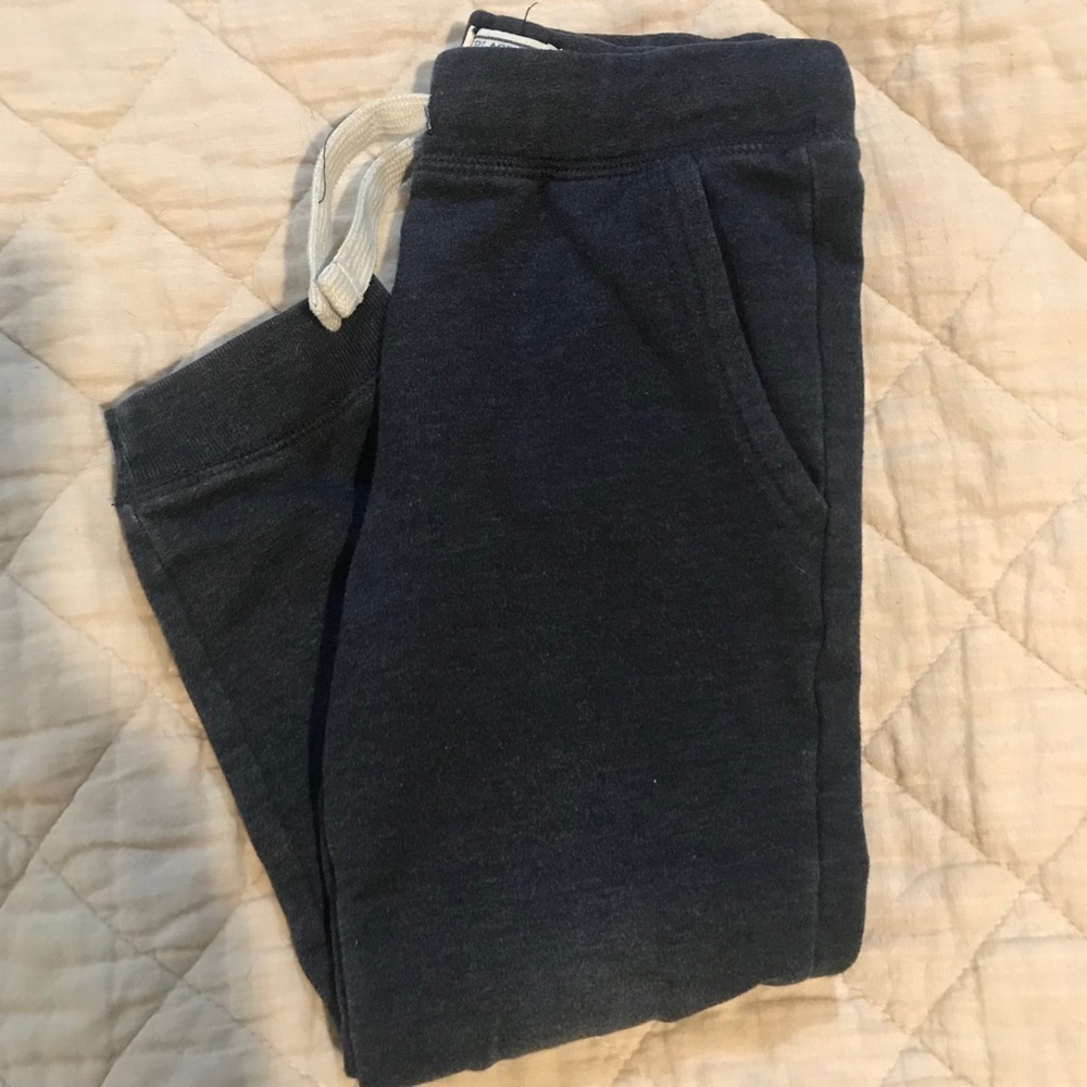 🍿Navy Drawstring Sweatpants - Picture 2 of 5